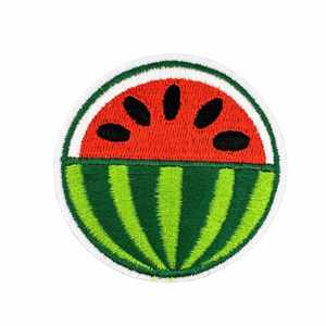 Patchs brodés thermocollants motif pastèque estivale pour la décoration de vêtements d'enfants, chaussures et chapeaux - Product Image 6
