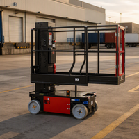 Plateforme élévatrice automotrice zéro émission 3,6 m 100 kg pour réparation intérieure d'hôtels - Prix de gros
