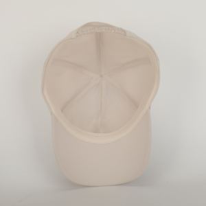 Gorra de béisbol personalizable de 6 paneles al por mayor cierre elástico patrón de letras bordadas técnica tela común sombrero personalizable - Product Image 6