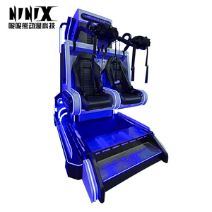 Simulatore di doppio sedile Skyfall primordiale immergiti in una Drop Experience virtuale a tema centri di parchi di divertimenti VR - Product Image 3