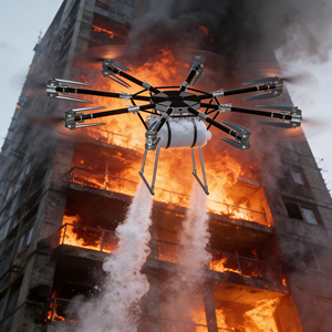 Агродрон Shangfei KQ 280 с двойной системой распыления и позиционированием RTK для сельского хозяйства - Product Image 5