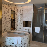 Téléviseur miroir LED intelligent 27 pouces pour salle de bain WebOS 1080P IP65 étanche avec Wi-Fi et Bluetooth intégrés avec haut-parleur Modèle 2026