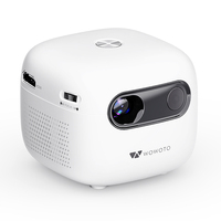 Mini projecteur de haute qualité 1080P Android Wifi&Bluetooth, projecteur de poche LED avec taille de poche, 1200 lumens DLP Q6Plus