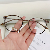 QUEJOEY – monture de lunettes de vue pour filles, ultra légère, couleur thé froid, lunettes optiques anti-lumière bleue, pour myopie