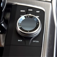 Para BMW Serie completa modificada 1/2/3/4/5/6/7/8/X5/X6/X7 Series Crystal Multimedia Knob Kits interiores hechos de material ABS duradero