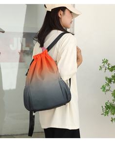 Nueva <span class=keywords><strong>mochila</strong></span> con cordón de dos colores Tie Dye, <span class=keywords><strong>mochila</strong></span> impermeable de gran capacidad para baloncesto, bolsas de Fitness para viajes al aire libre - Product Image 5