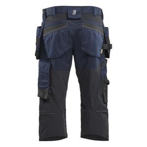 BLAKLADER - 175418328600D96 Pantalones cortos piratas artesanos elásticos Azul marino oscuro-PANTALONES DE TRABAJO EAN 7330509925317 PANTALONES CORTOS DE TRABAJO - Product Image 2