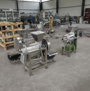 Máquina extractora de exprimidor de jengibre de tornillo automático comercial para uso industrial, para núcleo de motor de jugo de pera, manzana y naranja - Product Image 4