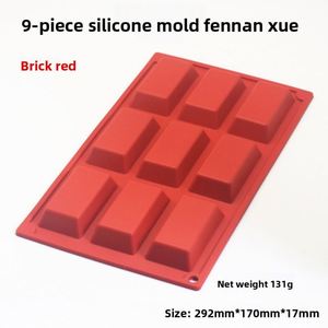 Moule à pâtisserie française Tangchu Financier, moule à gâteau rectangulaire en forme de brique d'or pour gelée de poisson, non toxique, en vrac, pour four domestique - Product Image 6