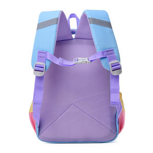 Sac à dos d'étudiant unisexe pour enfants, design animal unique, matériau Oxford à la mode, fermeture à glissière étanche disponible pour le rose - Product Image 3