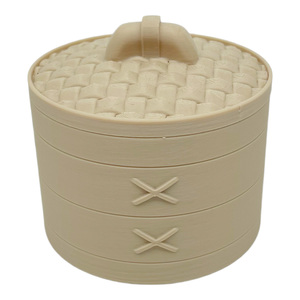 Twist Fidget Dumpling Toy <b>Steamer</b> Basket 3D Printed <b>Dim</b> <b>Sum</b> Spiral Rotating Stress Relief Anti Anxiety Sensory Desk Gift Unisex - Product Image 5