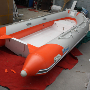 <span class=keywords><strong>ALIB</strong></span> 3.8m Bateau gonflable en aluminium pour le sauvetage Bateau à rames durable - Product Image 2