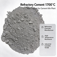Fabricant de béton réfractaire, ciment réfractaire 1700°C, ciment ignifuge pour four à ciment