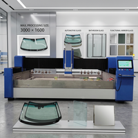 Machine de perçage et de fraisage verticale CNC pour verre, à prix d'usine, pour le meulage, le polissage et le rainurage automatiques des bords de verre, haute productivité