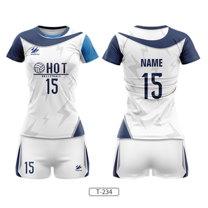 Seragam Bola Voli Baru Setelan Wanita Seragam Tim Kustom Seluruh Badan Jersey Bola Voli Pria Pakaian Latihan Kompetisi Olahraga - Product Image 5