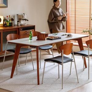 <span class=keywords><strong>Chaise</strong></span> de salle à manger vintage italienne minimaliste en bois massif nordique rétro avec rembourrage doux, meubles de maison pour salon, café - Product Image 3