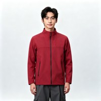Veste softshell légère sans capuche, coupe-vent et imperméable, idéale pour le vélo, les voyages, le sport et le quotidien