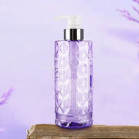 Offre Spéciale – Bouteille en Plastique PET Cylindrique Transparente Mate de 1 Litre (1000 ml) pour Shampoing, Gel Douche et Lait Corporel – Emballage Luxe