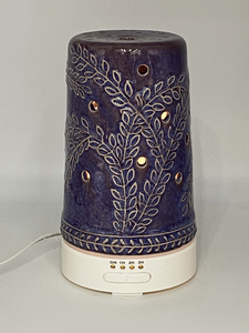 Thì Thầm-Khá Hương Thơm Khuếch Tán Gốm 7 Màu <span class=keywords><strong>LED</strong></span> Ánh Sáng Độ Ẩm Không Khí Tinh Dầu Khuếch Tán - Product Image 5