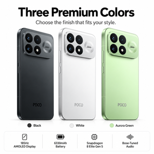2026 Originale Smartphone 5G POCO F9 Pro Versione Globale Snapdragon 8 Gen 5 185Hz AMOLED <span class=keywords><strong>OIS</strong></span> Telefono da Gaming 100W - Product Image 4