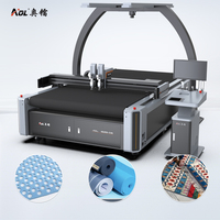 AOL-1625 CNC Automatische Oscillerende Messen Snijmachine voor Industriële Yogamatten en Tapijten