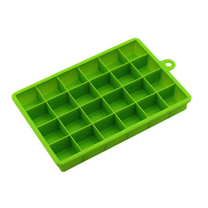 <span class=keywords><strong>Bac</strong></span> à glaçons en silicone souple à 24 cavités, démoulage facile, avec couvercle écologique, qualité alimentaire, compatible micro-ondes pour aliments chauds/froids, outil à crème glacée - Product Image 3