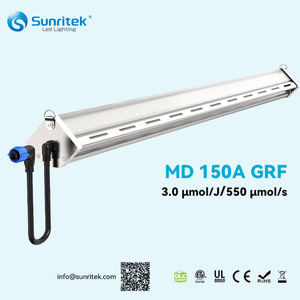 150W dimmerabile IP65 sotto il baldacchino ha condotto la luce | Alta rosso PPE piante da fiore 3.0 serra illuminazione alta CRI 88 5 anni di garanzia - Product Image 2