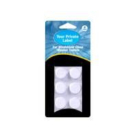 Comprimés de détergent effervescent concentré dans des paquets de cartes en papier jetables Comprimés de nettoyage de lave-glace et de vitres de voiture