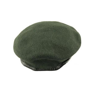 Béret de Randonnée en Laine Tactique Personnalisé de Haute Qualité pour Hommes, Taille Ajustable, Couleurs Noir, Rouge, Vert - Product Image 6