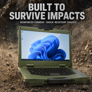 Laptop Resistente de 15.6 Pulgadas I7 I9, Resistente a Impactos, Uso Rudo, 64G 2TB SSD, Computadora Industrial, Laptop PC, Estación de Trabajo Portátil - Product Image 1