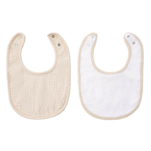 <span class=keywords><strong>Baberos</strong></span> Ajustables <span class=keywords><strong>de</strong></span> Muselina para Bebé Recién Nacido, Color Sólido, Toalla Cuadrada Suave, Paño para Eructos, Alimentación, 100% Algodón, <span class=keywords><strong>Baberos</strong></span> Bandana para Bebé - Product Image 5