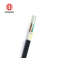 Al aire libre todo Dielectirc óptico sin armadura al aire libre 2 de fibra de Cable de fibra óptica