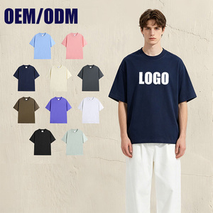 Wholesale 100%Cotton 240Gsm Casual Bulk Tshirts Short Sleeve Plain Blank Homme T Shirt Customized Printing Logo T-Shirt For Men - Product Image 3