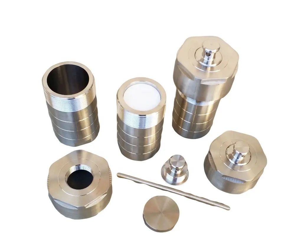 Гидротермический синтезирующий Автоклавный реактор из ПТФЭ, 25 мл, 50 мл, 100 л, 150 л, 200 л, реакционный чайник, резервуар для химического и лабораторного давления, 3 МПа