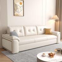 Canapé-lit pour chat, style crème, multifonctionnel, pliable, double usage, rangée droite, double, pour petits appartements, tendance sur internet