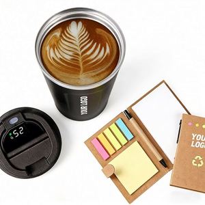 Gobelet isotherme en acier inoxydable avec logo, tasse de voyage à double paroi, thermos pour cadeaux promotionnels d'entreprise, cadeaux personnalisés - Product Image 1