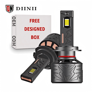 Đèn pha LED siêu sáng Diinii 300W 30000LM, chất liệu nhôm, H4/H7/H11 9006, lắp đặt đa năng, đạt chứng nhận CE, dùng cho tất cả các loại xe, bảo hành 18 tháng - Product Image 1