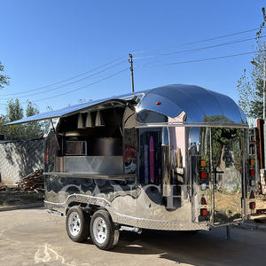 Camion de glaces et de restauration rapide mobile polyvalent | Remorque de restauration entièrement équipée avec cuisine pour la vente de rue - Product Image 6