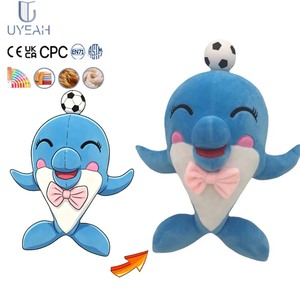 Juguetes <span class=keywords><strong>de</strong></span> Peluche Personalizados con Temática <span class=keywords><strong>de</strong></span> Fútbol, Rellenos <span class=keywords><strong>de</strong></span> Algodón PP, Lindos Diseños <span class=keywords><strong>de</strong></span> Peces y Tiburones <span class=keywords><strong>de</strong></span> Dibujos Animados, Juguete <span class=keywords><strong>de</strong></span> Animal Marino Personalizado para Niños - Product Image 1