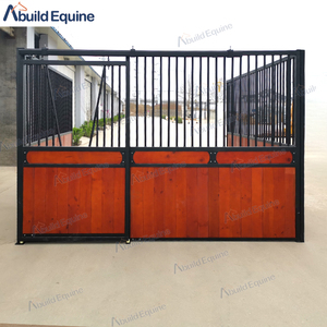 Équipement équestre, écurie préfabriquée, écuries <span class=keywords><strong>royales</strong></span> sécurisées, panneau de box à porte coulissante - Product Image 4