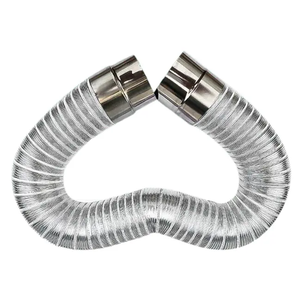 OEM extensible de doble capa de conexión <span class=keywords><strong>flexible</strong></span> curvado <span class=keywords><strong>tubo</strong></span> de papel de aluminio <span class=keywords><strong>tubo</strong></span> <span class=keywords><strong>flexible</strong></span> de gas manguera corrugada <span class=keywords><strong>chimenea</strong></span> <span class=keywords><strong>flexible</strong></span> - Product Image 4