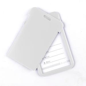 Portatarjetas de identificación con cordón, portatarjetas de identificación de plástico para insignias, estuche de identificación con portatarjetas de identificación con cordón para la escuela, el trabajo - Product Image 4