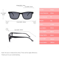 Lunettes de soleil légères à monture complète magnétique à clipser, luxueuses et tendance, avec protection UV400
