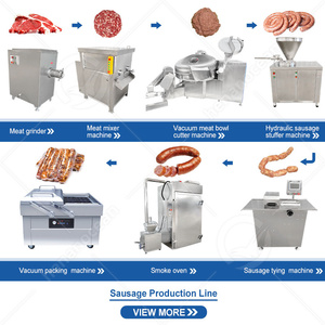 เครื่องตัดเนื้อแบบสุญญากาศขนาดเล็ก OCEAN Commercial 20 ลิตร รุ่น Meat Bowl Cutter Machine สำหรับทำไส้กรอก - Product Image 5