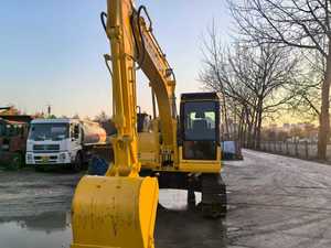 Excavadora Hidráulica Usada Komatsu PC110 de 11 Toneladas, Miniexcavadora para Movimiento de Tierras, Motor de Segunda Mano, Maquinaria de Construcción - Product Image 3