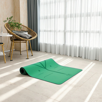 Tapis de yoga en mousse PU de haute qualité TTX Factory 5 mm, écologique, antidérapant, impression de logo personnalisée pour la salle de sport à domicile
