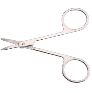Thép không gỉ công cụ làm móng tay sắc nét cong tip làm móng tay lớp biểu bì kéo - Product Image 3