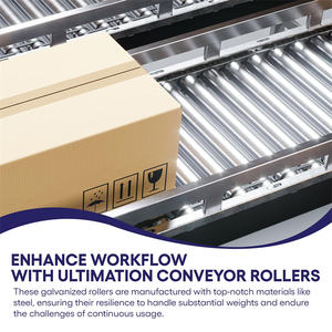 Pemasok suku cadang bantalan <span class=keywords><strong>roller</strong></span> sistem konveyor gravitasi bertenaga baja tugas berat - Product Image 5