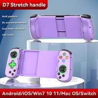 Controlador de juegos móvil D7 Gamepad de teléfono móvil para Android IOS Switch Console Game Joystick El mejor regalo de Navidad