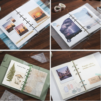Cuaderno OEM de Tapa Blanda A5 A6 con 6 Anillas y Hojas Sueltas para Estudiantes, Material Escolar